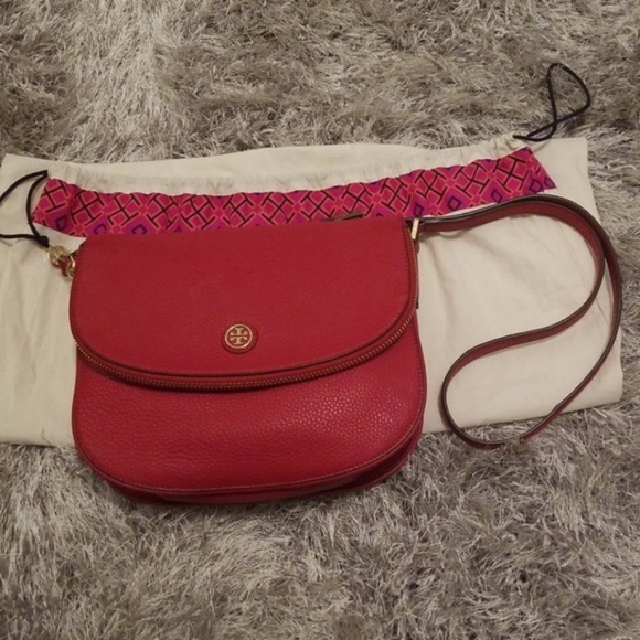 Tory Burch Handbags - Tory Burch Red Crossbody